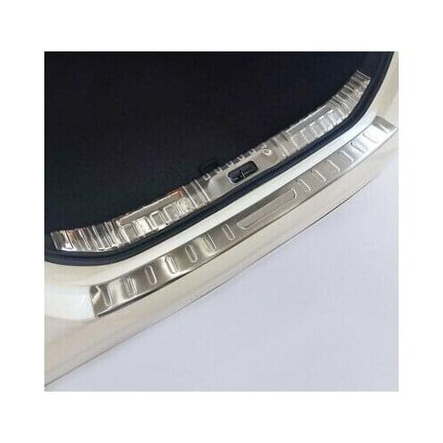 Steel Outer + Inner Rear Bumper Protector Cover Sill 2pcs For Nissan Altima 2019