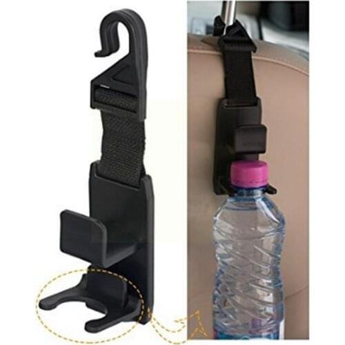 Automobile Headrest Clothes Tree Universal Grocery Car-Styling Backs Bag Auto Place Adjustable Clip Holder Fastener Hanger L1Y5