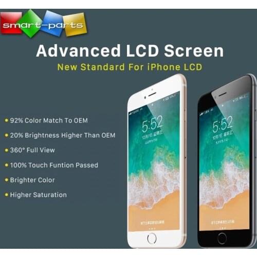 Free Return Advanced LCD Display For iPhone 6 6s 7 8 plus touch Screen replacement Digitizer Assembly No Dead Pixel Best Color
