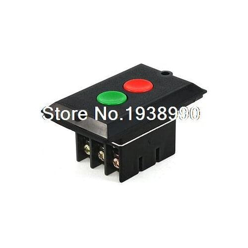 ON/OFF 2-Position Latching Power Control Push Button Switch AC 380V 5A