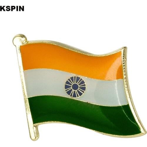 India flag pin lapel pin badge Brooch Icons 1PC India KS-0207