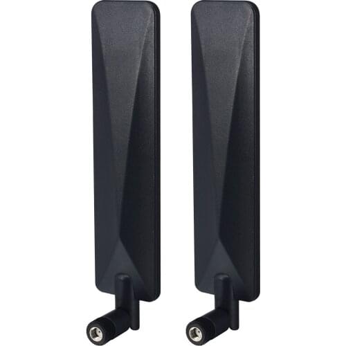 2pcs 12dbi 700-2700MHz 4G LTE Antenna RP-SMA Male Plug 3G 4G LTE Omni Directional WiFi Antenne