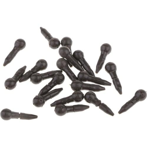 20 Set In-line Quick Change Beads Method Feeder Beads Hook Connectors Links