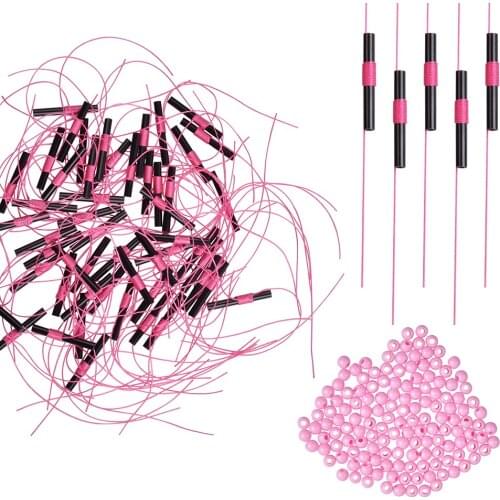 300pcs Bobber Float Looper Stop Knots With Fishing Beads And Line Fishing Tackle Fishing Accessories