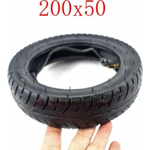 200x50 Electric Scooter Tyre Inner Tube 200*50 Tube Tire Scooter Tyre 8*2'' Electric Gas Scooter Wheelchair Pneumatic Tire