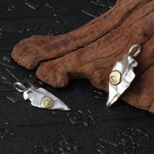 Wholesale S925 Sterling Silver Fashion Retro Thai Silver Takahashi Uro Eagle Pendant Couples Men And Women