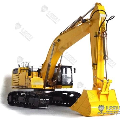 LESU 1/14 Carter CAT 374F Metal Heavy RC Excavator Truck KIT DIY Car Model Radiator Tracks Unassembled UnPainted TH15862-SMT5