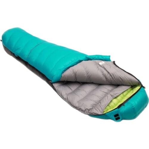 LMR 1200g/1500g/1800g/2000g goose down sleeping bag New outdoor ultralight mountaineering camping sleeping bag fill mummy style