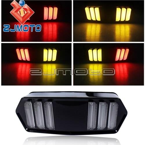 Motorcycle Integrated LED Tail Light For Honda MSX /Grom 125 13-16 CB650F CBR650F 14-15 CTX700N Brake Tail Light Turn Signals