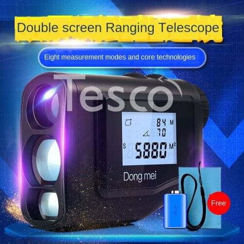 Handheld rangefinder telescope high precision outdoor laser electronic ruler measuring instrument1000 meters petrochemical power