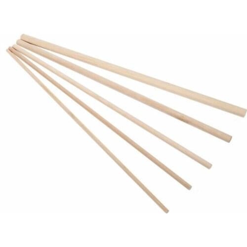 Pine Round Wooden Rods counting Sticks Educational Toys Premium Durable Dowel Building Model Woodworking Crafts 3/4/5/6/12mm
