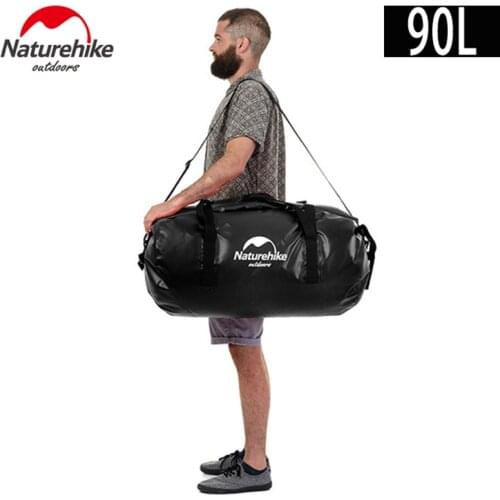 90L Big Capacity Outdoor Waterproof Swimming Bag Multifunctional Diving Floating Dry Bag Kayaking Storage Drifting Rafting Bags