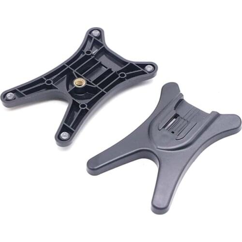 50 pcs Universal Hot Shoe Flash Plastic Black Flash Light Stand Base Holder For Nikon for Canon for Pentax for Panasonic Speedli