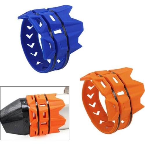 1Pcs High Quality Universal Motorcycle Locomotive Exhaust System Muffler Protector Off-road Pipe Anti-hot Ring Motorcycle parts