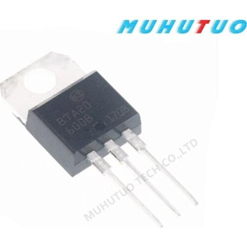 10PCS BTA20-600B TO-220 20A 600V In Stock