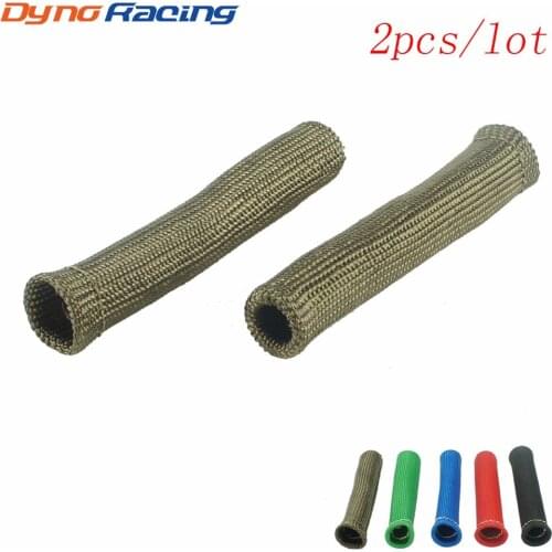 2Pcs/Lot High Performace New Arrived 1200 Degree Spark Plug Ignition Wire Heat Boot Heat Protector Cover Sleeve YC100764