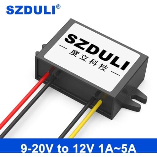 9-20V to 12V DC power supply voltage regulator module 12V to 12V automotive power automatic buck-boost converter