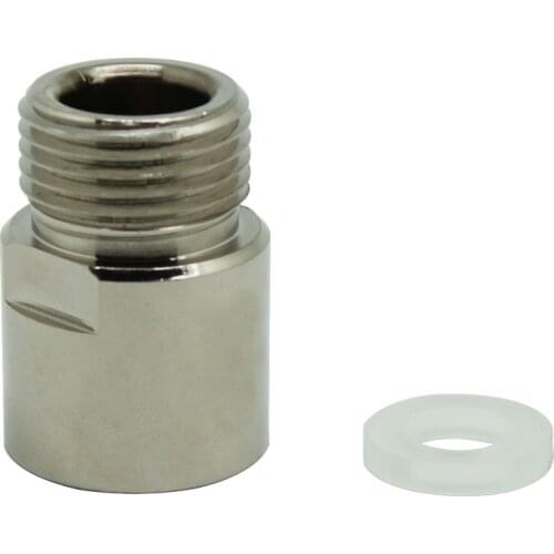 Adapter Converts Soda Regulator Stream Club CO2 Cylinder Tank T21-4 to W21.8-14 or CGA320