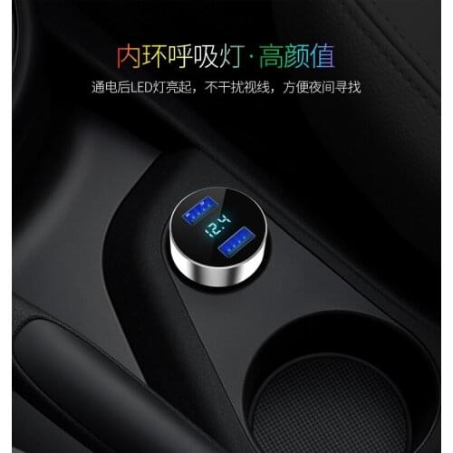 3.1 A dual USB car charger for Volkswagen VW Polo Golf 4 6 5 7 Jetta MK5 MK6 POLO Passat B5 B6 B7 tiguan touran