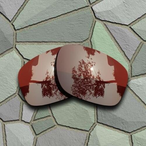 Bronze Brown Sunglasses Polarized Replacement Lenses for Oakley Sliver