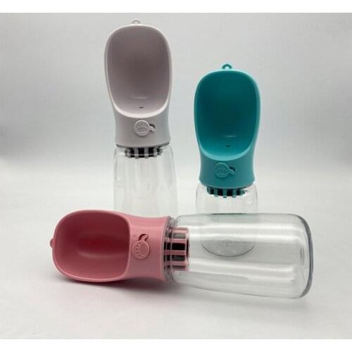 Pet Water Bottle Cats And Dogs Outdoor Traveling Cup Activated Carbon Filter Drinking Bottle Practical