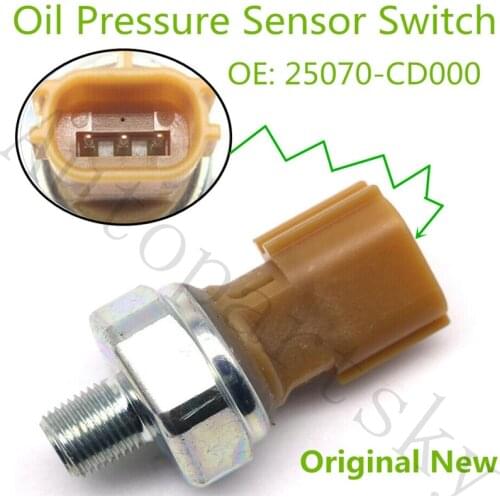 OEM Oil Pressure Sensor Switch 25070-CD000 For Nissan Frontier Pathfinder 2005-2007 PS417 201-2368 1S6896 25070CD00A 25070CD000