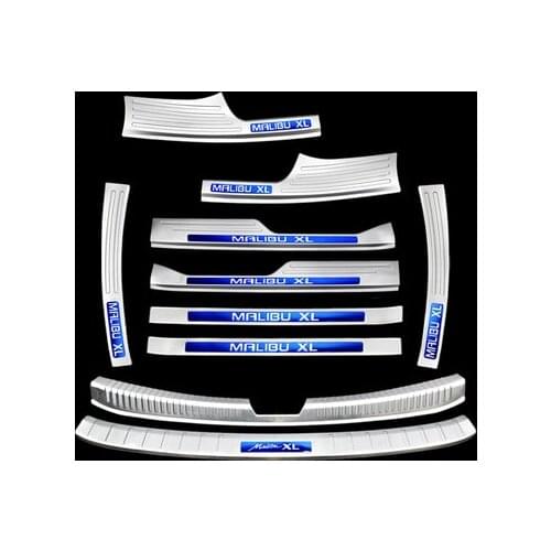 For Chevrolet MALIBU XL 2016-2020 stainless steel car threshold trunk door sill guard plate anti-scratch protection car styling