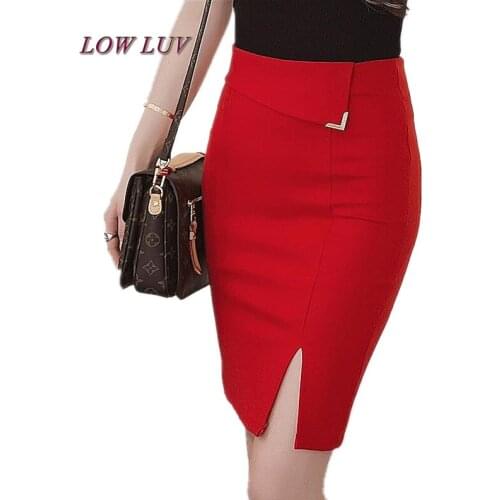 LOW LUV High-waisted Pencil Skirts