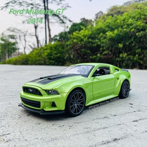 Maisto 1:24 2014 Ford Mustang Street racer Series Die casting simulation alloy car model crafts collection toy tools gift