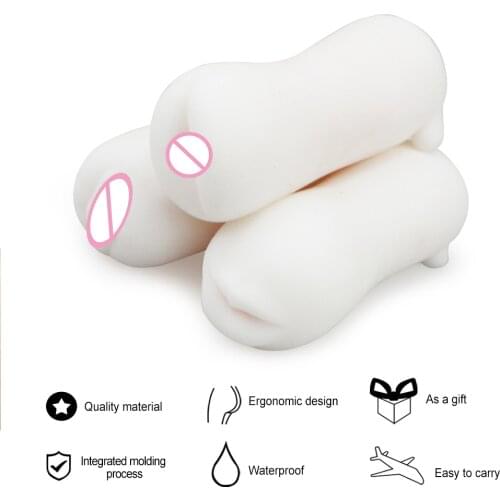 Male Masturbator Realistic Vagina Anal Silicone Soft Tight Pussy Erotic Adult Toys Penis Sex Toys For Men Masturbatings machine