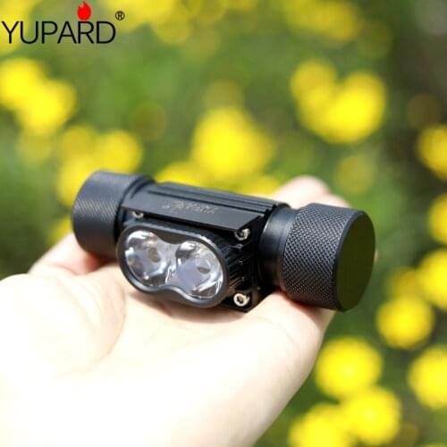 New T6 LED mini headlights Multifunctional head-mounted USB rechargeable waterproof glare night fishing lights