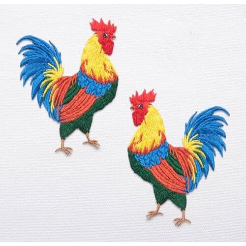 Cook patch vintage embroidered Applique sew on fashion decoration patches for clothes parches parches para la ropa