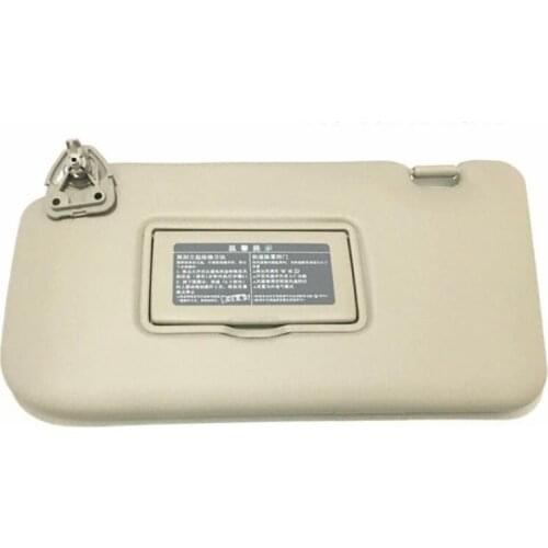 QDAEROHIVE Car Interior Sunvisor With Glass Mirror Sunshield Sun Shade Antidazzle Visor for Nissan X TRAIL 2014-2018