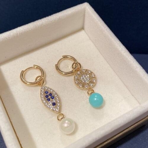 Luxury Famous Brand Fashion Drop Earrings Vintage Jewelry for Woman Party Gift