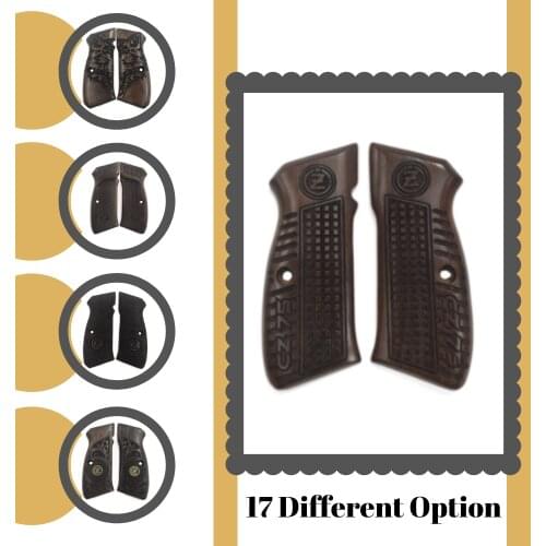 Grip and Case For CZ-75 Custom Laser Cut Wood Inlay Grips Gun Accessories Weapon Case Hunting Gun Hunting CZ1