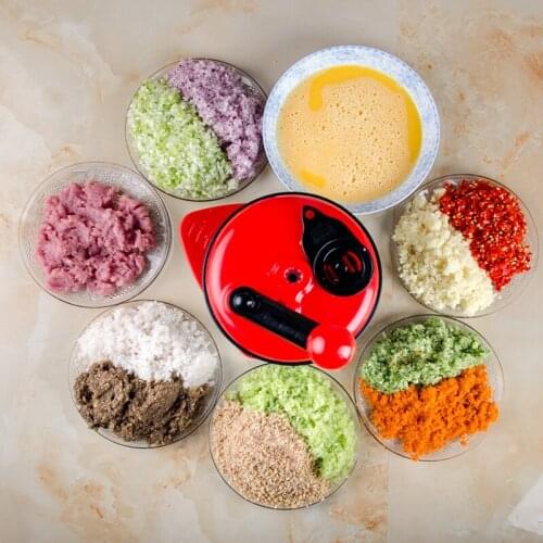 Manual Meat Garlic Grinder Multi-function Shredder Household Eggbeater Kitchen Accessories Gadgets Vegetable Fruit Cutter Gadget