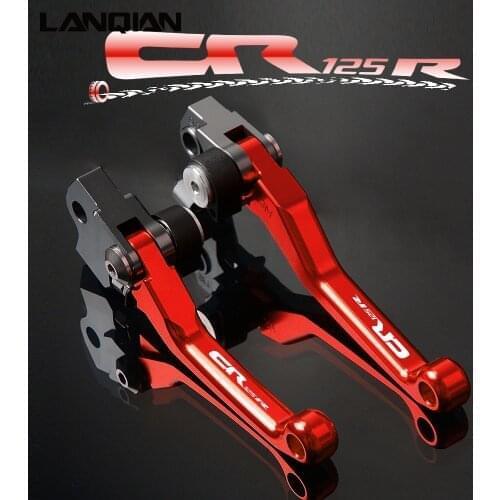 For Honda CR125R CR 125R CR 125 R 1992-2007 2003 2004 2005 2006 Brake Clutch Lever Dirt Pit Bike Brake Clutch Levers Grips
