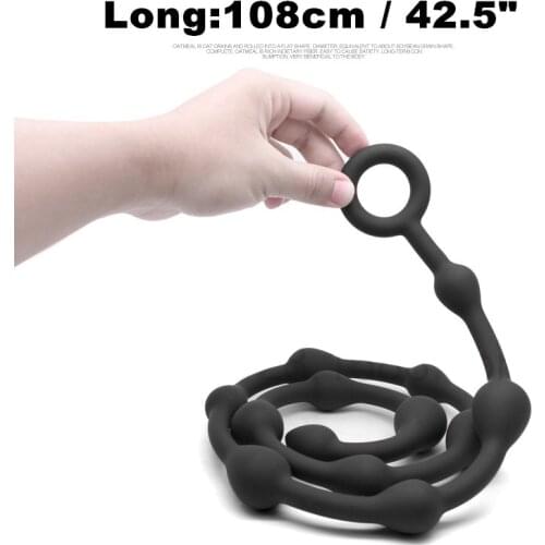 42.5" Longest Anal Beads Silicone Big Anal Plug Sex Toys for Woment Men Prostate Massager Anal Ball Butt plug Erotic Flirt Toy