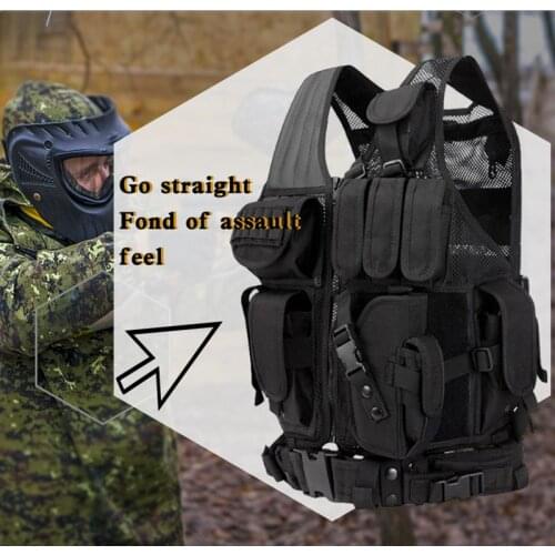 Tactical Hunting Vest Men Military Equipment Vest Molle Paintball Assault Shooting Hunting Clothes Airsoft Gear Plate Carrier
