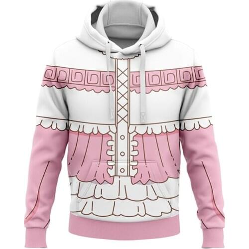 Anime Miss Kobayashi‘s Dragon Maid Kanna Cosplay Hoodie 3D Printed Hooded Sweatshirt Men Women Casual Streetwear Pullover