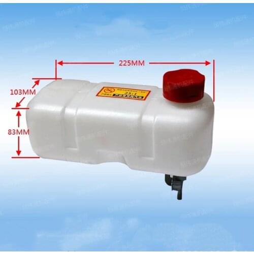 FUEL TANK ASSEMBLY W/ COCK FOR CHINESE 1E40F 1E43F 45F 2 STROKE PETROL 142F FILTER CAP VALVE COCK TAP PUMP PARTS