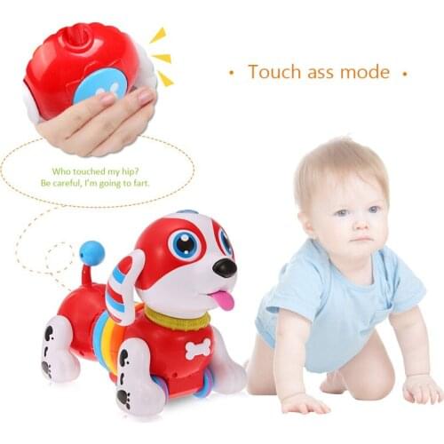 Smart Robot Dog Remote Control Kids Toy Intelligent Talking Robot Dog Toy Electronic Brinquedo Cachorro Pet Birthday Gift BA60DZ