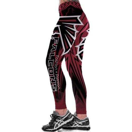 ATLANTA FALCON S 13 3D PRINT WOMEN LEGGINGS HIGH WAIST LEGGING STEELERS PRINTED WOMEN PANTS SLIM FITNESS LEGGINS