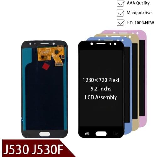 5.2'' inch For Samsung Galaxy J5 pro 2017 J530 J530F LCD Display with Touch Screen Digitizer Assembly can be adjust brightness