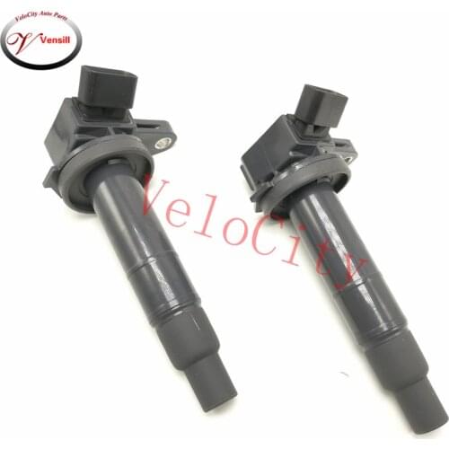 1 Pair Ignition Coils Part No# 19070-BZ040 099700-0990 Fits 2003-2011 Toyota Avanza F601 F602