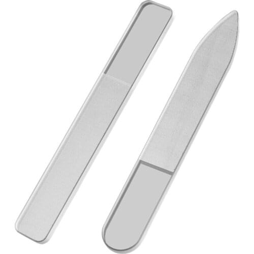 2PC Professional Nano Glass Nail Buffer Durable File Shiner Manicure Files Nail