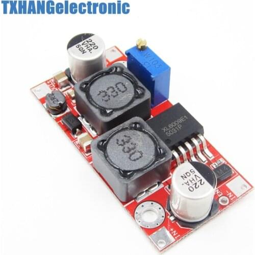 2PCS Boost Buck DC adjustable step up down Converter XL6009 Module Voltage regulator dc-dc booster boost converter