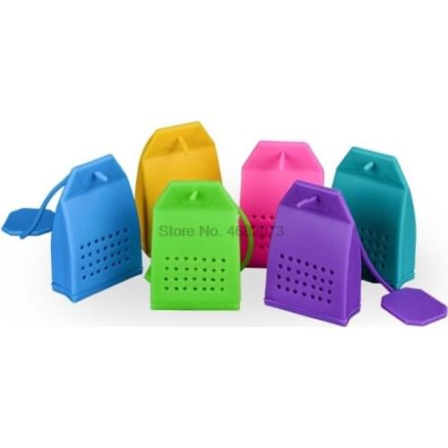 200pcs Pad holder Silicon tea filler bag