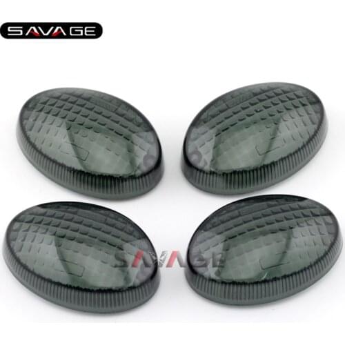 4pcs Turn Signal Light Lens For KAWASAKI EX250R NINJA 250R KLX250S KLX250SF Vulcan S 650 D-TRACKER X 250 Motorcycle Lamp Lens