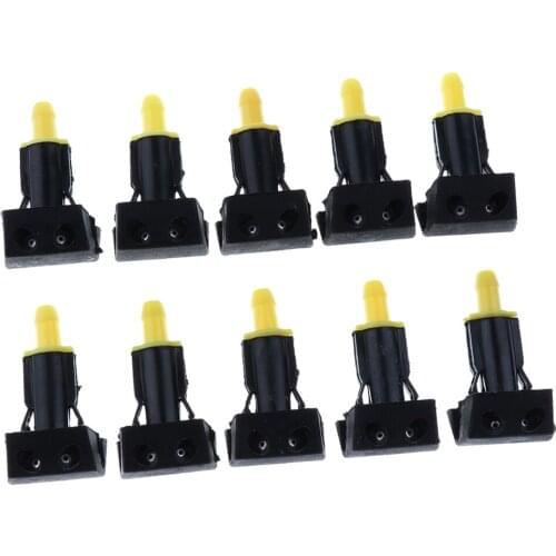 5 Pair Nylon Car Front Windshield Washer Wiper Water Spray Nozzle